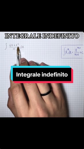 Risoluzione di un Integrale Indefinito con Frazioni
