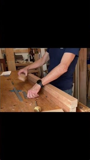 Mortise Layout The Easiest Way! #builditnotes #woodworking #howto #viral #diy #fyp #shortsfeed