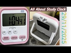 All Information About Study Clock || स्टडी क्लॉक के बारे में सम्पूर्ण जानकारी || [ In Easy Way ]