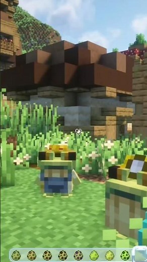 ✨cutest minecraft mods you NEED!💞 mod #7: Ribbits #javaminecraft #moddedminecraft #forge