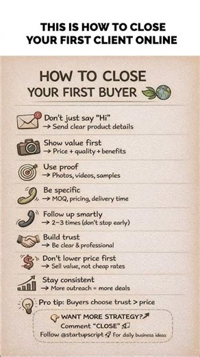 How to Close Your First Buyer (Even With Zero Experience)