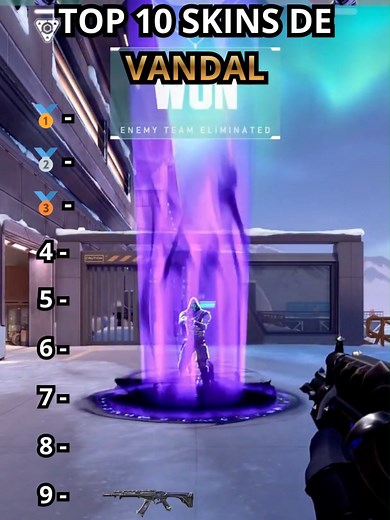 Top 10 Skins de Vandal en Valorant