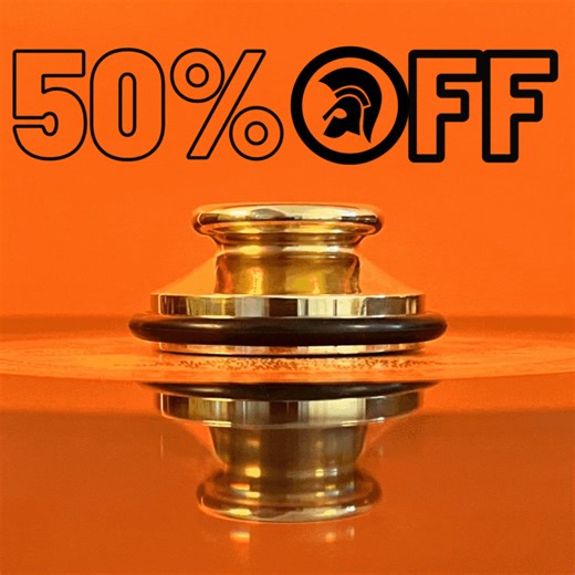 A proper Valentine’s gift for vinyl lovers ❤️ GET 50% OFF This vinyl weight keeps the vinyl flat, cuts down on vibrations & feedback, and boosts track stability. 🎁 The perfect gift for any vinyl lover | Reggae Roast