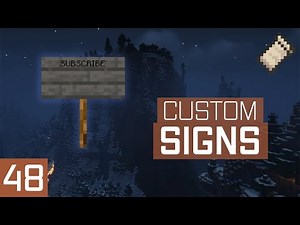 Minecraft 1.18.2 Fabric Modding | CUSTOM SIGNS