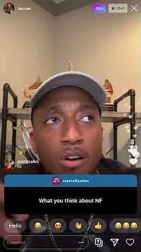 Lecrae answers “What do you think about NF?”