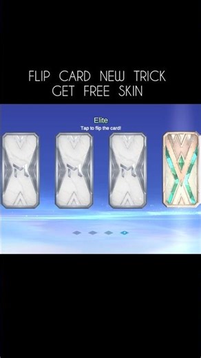 3️⃣ 99% WORKING 😱 FLIP CARD FREE SKIN HACK! | #MLBB #FreeSkin #Shorts