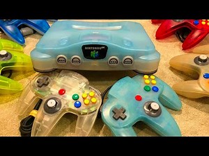 20 Nintendo 64 Prototype Consoles/Controllers