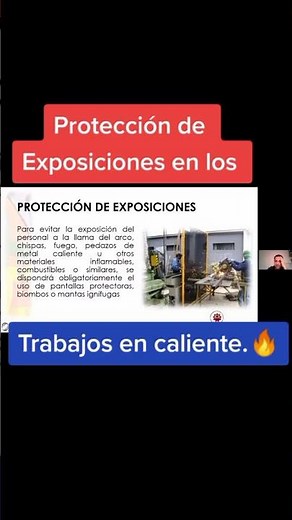 🚨 Protección de exposiciones en trabajos en caliente 🔥 (EVITA ESTO) #epp #prevencionderiesgos