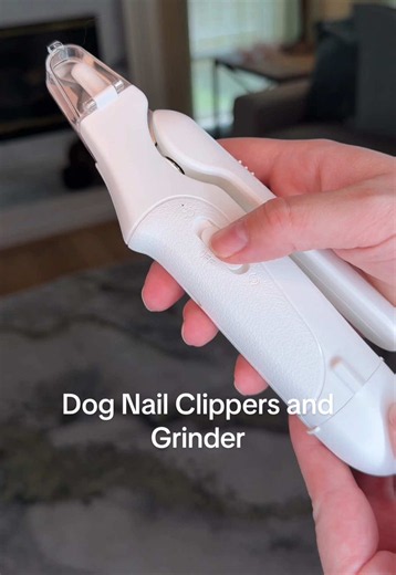 2-in-1 Dog Nail Clipper & Grinder with Light — Easy Home Grooming