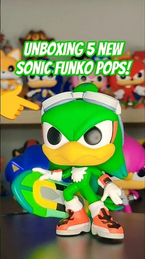 New Sonic Funko Pops Just Dropped! Jet, Blaze, Espio & More #SonicFunkoPop #funkopopunboxing
