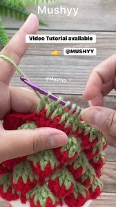 Comment”Strawberry” and I will message you the Tutorial link. Crochet 3D Strawberry Bag Pattern Tutorial Available on my Youtube Channel(MUSHYY). Link in bio⭐️ Check the tutorial link in your message inbox after your comment🍓 #crochetinspiration #crochetersofinstagram #crochet #strawberry #crochetlife #orgumodelleri #orgulloq #tejidosacrochet #tejidos #knitting #crochetpattern | Mushyy_1