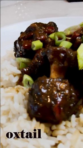 Quick & Tender Oxtail: Pressure Cooker Recipe #oxtails #food
