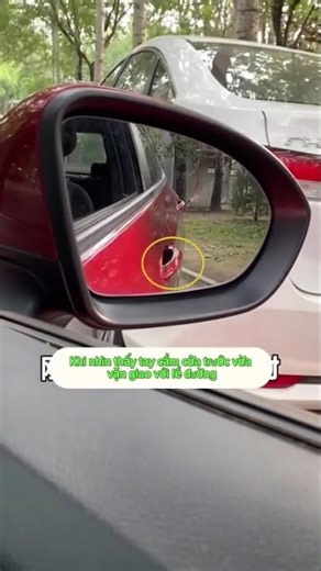 cách quan sát trên xe khi lùi xe, đỗ xe và de xe #car #2banh #tips #tipcar