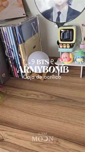 Caja de acrílico para tu Army Bomb de BTS