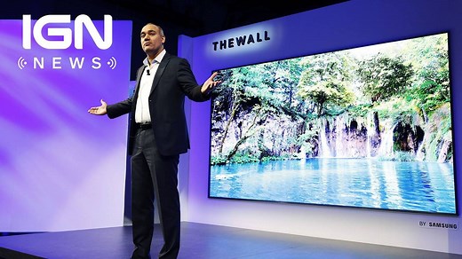 Samsung has unveiled a new modular 146-inch TV called The Wall! | IGN