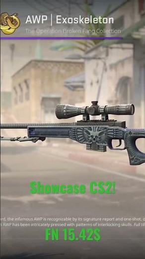 AWP | Exoskeleton in Counter Strike 2 🔫🔥 #skins #cs2 #counterstrike #counterstrike2 #csgo #awp