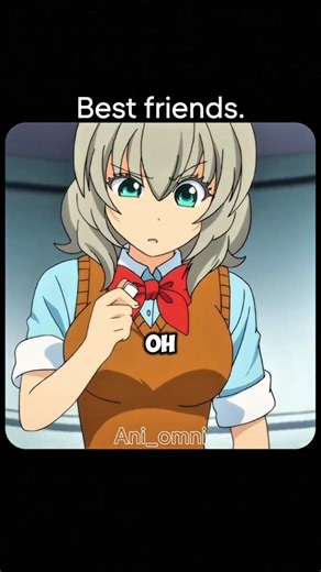 When best friends meet🤣 #anime #shorts