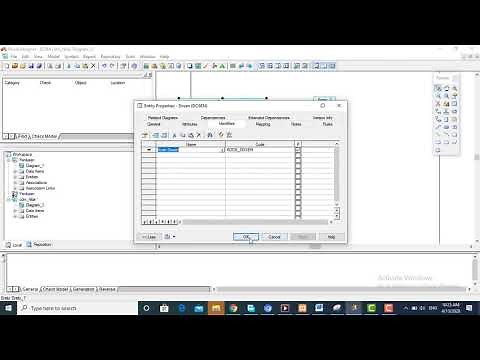 Membuat CDM dan PDM menggunakan Power Designer 15.2