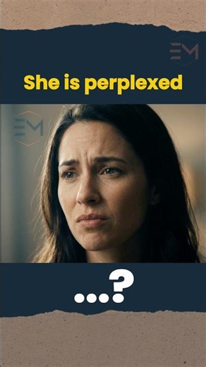 What Does Perplexed Actually Mean? 🤔 #englishvocabulary #learnenglish #shorts