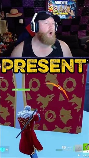 Worst Winterfest Present Ever #fortnite #gaming #shorts