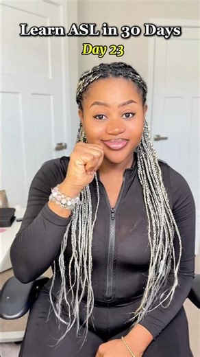 Learn ASL in 30 Days- Day 23| Beginner friendly. #asl