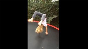 Most Back Handsprings On A Trampoline In One Minute