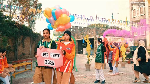 FitFest Day-1 marked a memorable visit as PMS Girls-2 joined PMS Safya Homes for a day of competition and celebration. With excitement, teamwork, and heartfelt congratulations, the spirit of victory filled the air. 🏆 | Peshawar Model School Girls 2 Dalazak Road