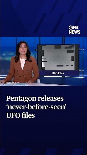 Pentagon releases ‘never-before-seen’ UFO files
