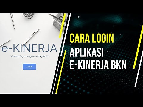Cara Login e-Kinerja BKN