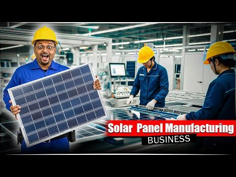 Solar Panel Manufacturing Business in India 2026 | Cost & Setup Guide