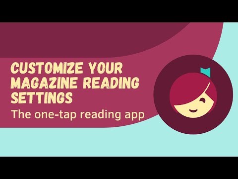 Customize Your Magazine Reading Settings