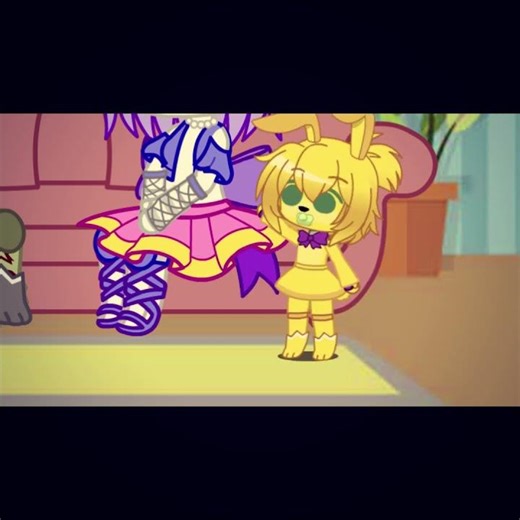 Springy Plush baby moment =3 #fypviral #gacha #parati #gachaclub #cute