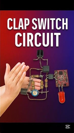 DIY Clap Sensor Circuit | Clap ON/OFF | TTP223 + PC817 + BC548 Project