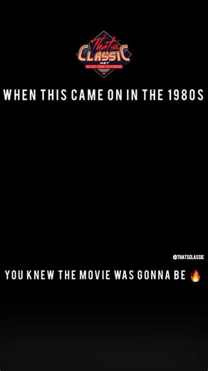Who’s up for a late night movie tonight??!! 🤨 Let’s watch a #1980s movie tonight on @hbo!! Real ones remember this!! Relive Your Childhood!! | thatsclassic.net