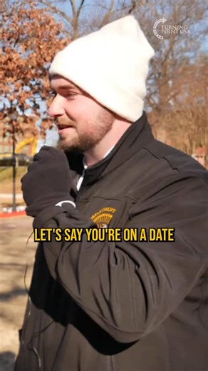 That’s one way to break the ice! | Turning Point USA