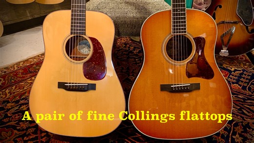 126 reactions | Collings makes some of the most exquisite acoustic guitars on the market today,and it's rare to see them secondhand - and right now we have two. Here's Willie to discuss and play them. | Willie's American Guitars | Facebook