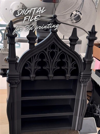 STL Life Size Gothic Cathedral Shelf– 3D Printing File – Digital Download Model - Etsy