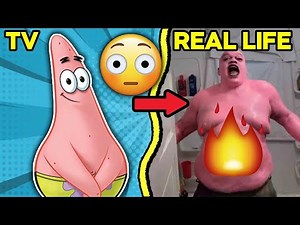 SPONGEBOB in REAL LIFE | Main Characters