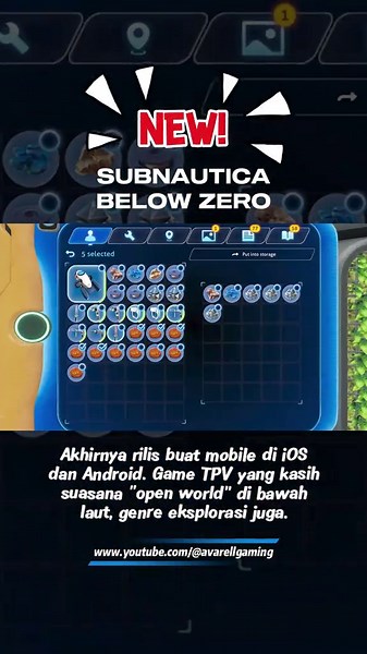 Trailer peluncuran untuk Subnautica: Below Zero versi mobile resmi dirilis. Game ini merupakan adaptasi mobile dari game aksi petualangan bawah laut populer yang dikembangkan oleh Unknown Worlds Entertainment dan Playdigious. Dalam permainan ini, pemain akan memulai petualangan di dunia samudra asing yang penuh misteri. Pemain dapat menjelajahi berbagai bioma baru, menghadapi beragam tantangan, serta mengungkap cerita mendalam yang memperluas semesta Subnautica. Versi mobile ini menghadirkan pen