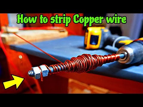 Automatic Wire Stripper | How to quickly and easily remove the insulation from the wires?