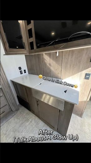 Double Rv Kitchen Countertop Installation?!