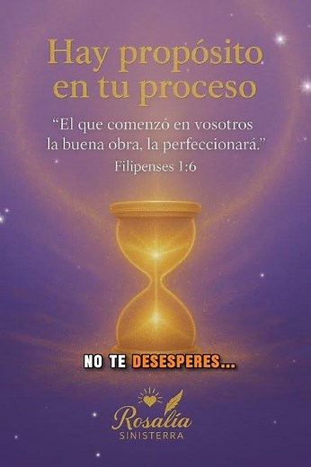 ✨ Hay propósito en tu proceso ✨