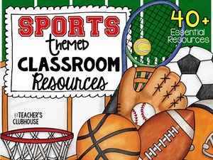 Sports Classroom Decor | Sports Theme | Sports Decorations
