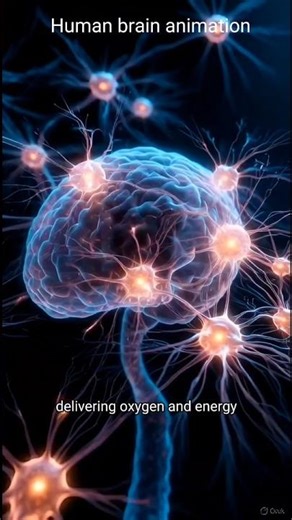 Human brain animation #shorts