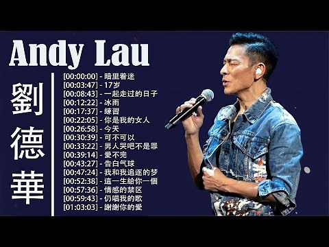 刘德华 Andy Lau - Best Songs Andy Lau - 劉德華 經典金曲精選20首【暗里着迷 , 17岁 , 一起走过的日子 , 冰雨 , 練習 , 你是我的女人】