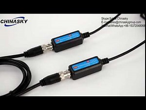 Passive 1-CH Passive POE Extender over Coax (IPVE703)