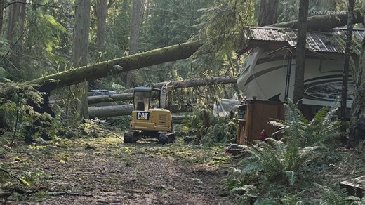 Hundreds await the fate of their camp homes days after bomb cyclone explodes in Lake Stevens