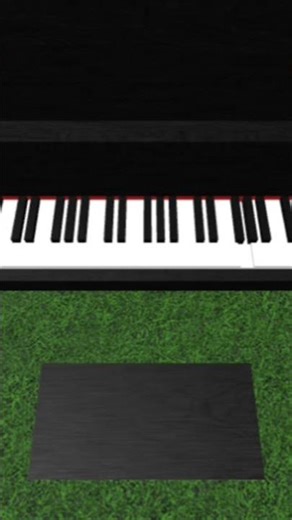played falling down in piano keyboard 1.v1