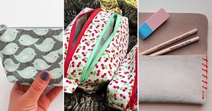 8 tutos pour une trousse d'école DIY