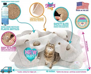 Ripple Rug Cat Activity Mat – Interactive Play, Made in USA - Etsy